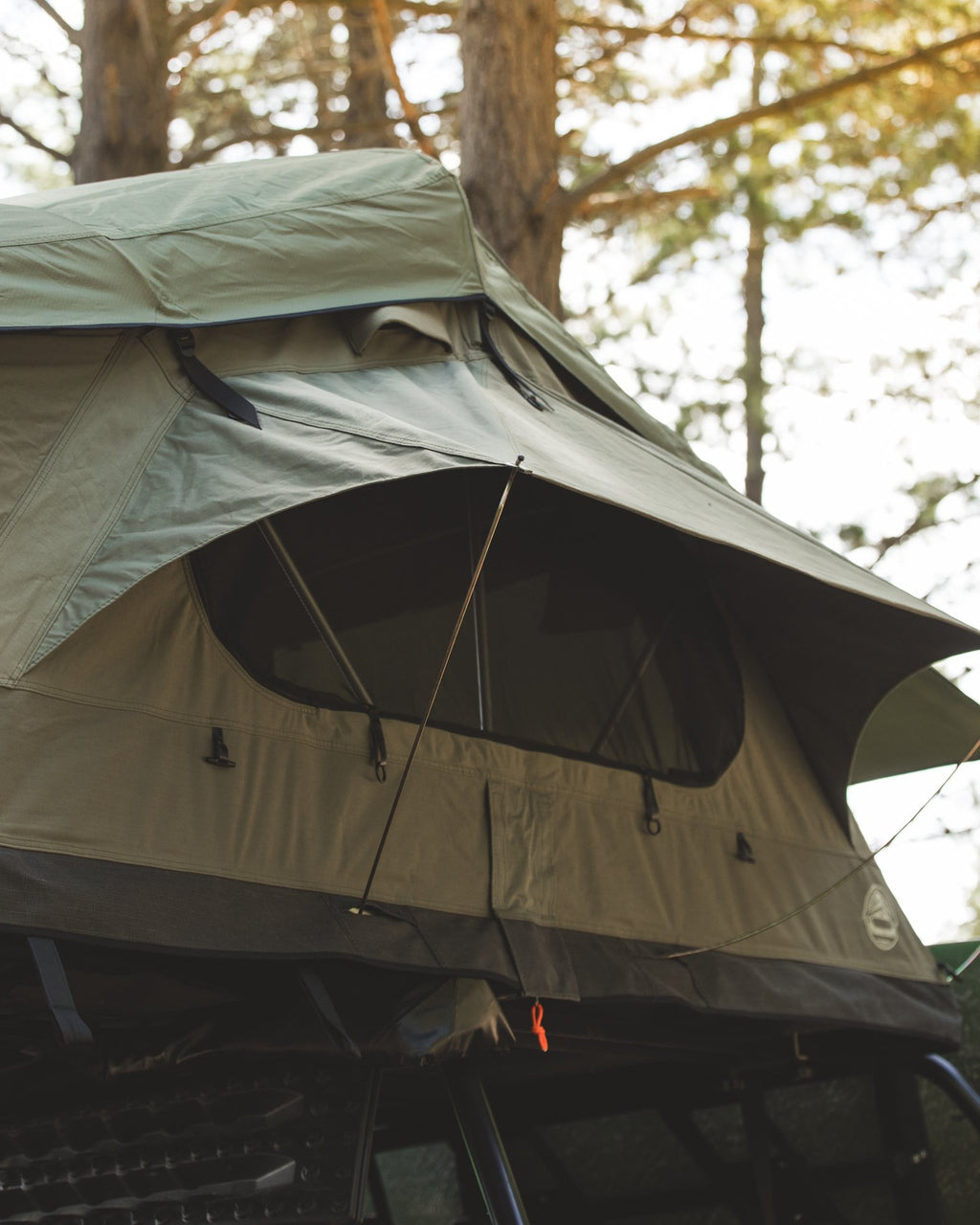 Roof top Tent - The Crow's Nest Extended Rooftop Tent – The Roof Box ...